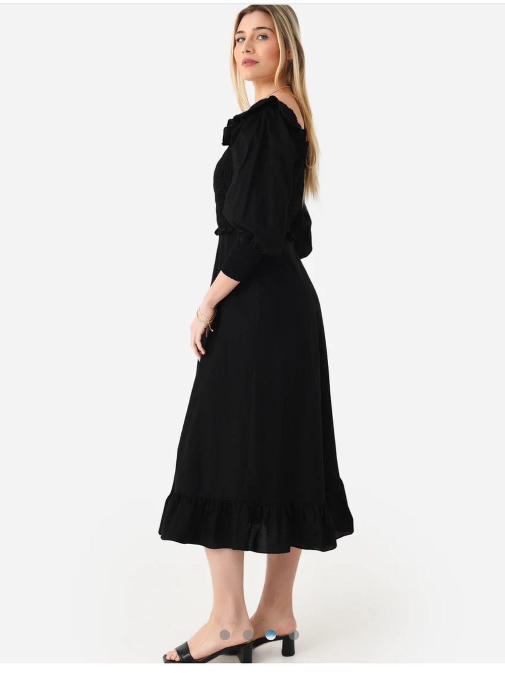 NWT Hunter Bell Annie Dress in Black XS